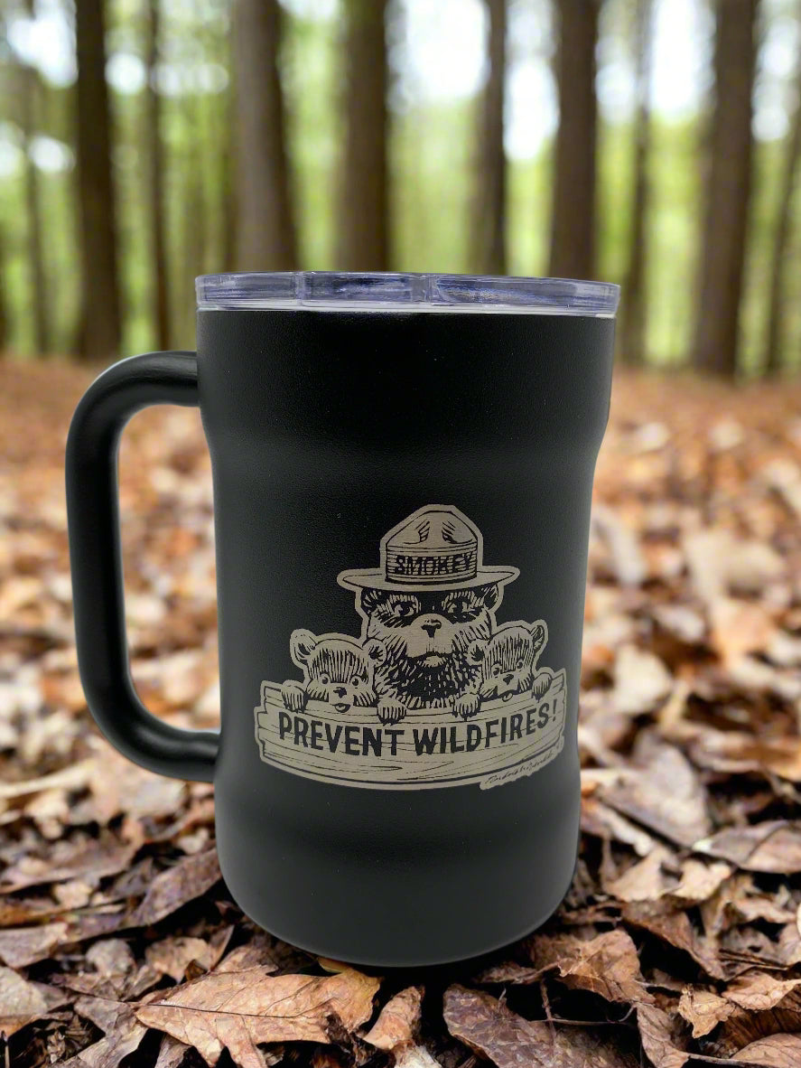 Smokey Bear™ Camp Cup – 18 oz. Stainless Steel