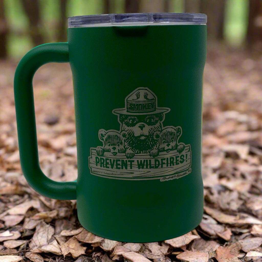 Smokey Bear™ Camp Cup – 18 oz. Stainless Steel