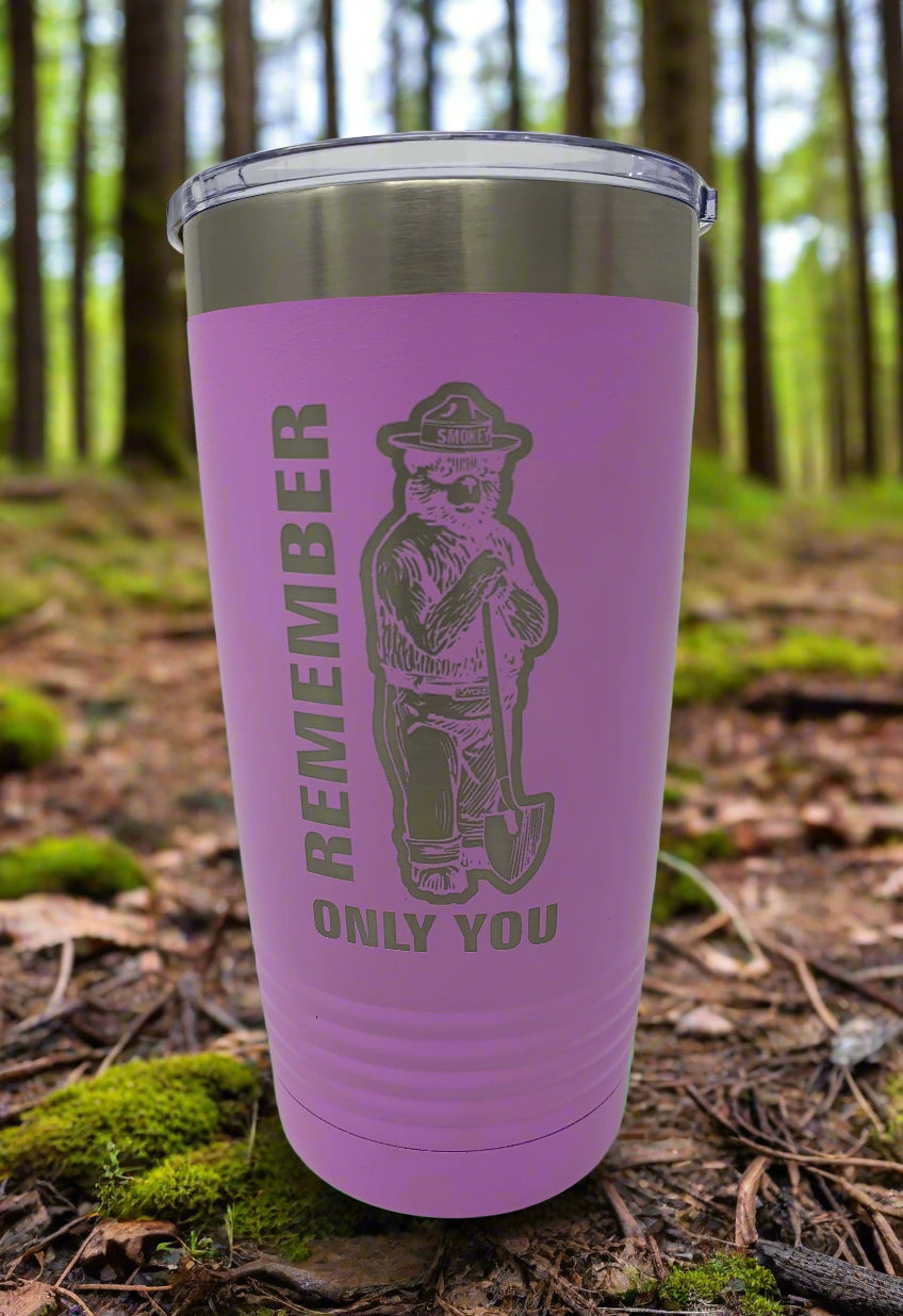 Smokey Bear™ Coffee Tumbler – 20 oz. Stainless Steel