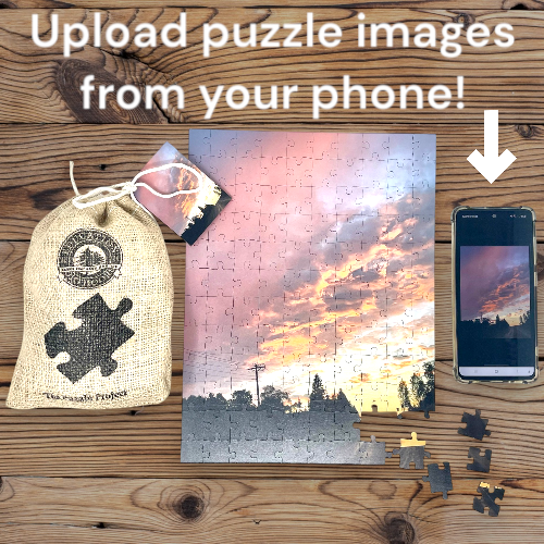 Custom USA made Wooden Puzzle