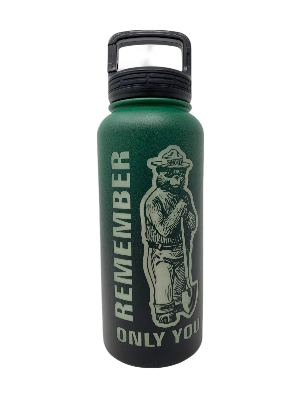 Smokey Bear Water Bottle – 32 oz. Stainless Steel