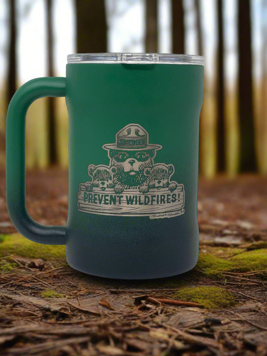 Smokey Bear™ Camp Cup – 18 oz. Stainless Steel