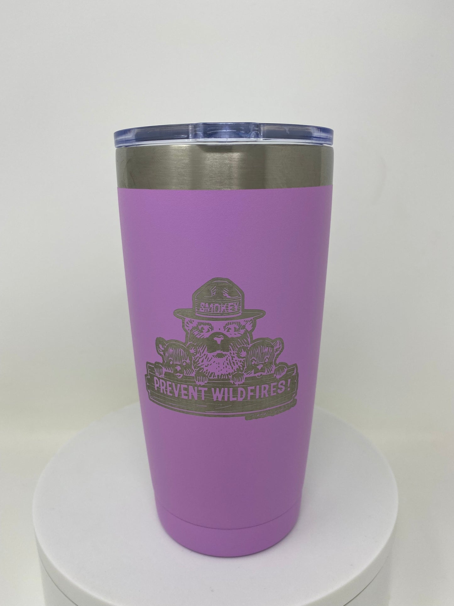 Smokey Bear™ Coffee Tumbler – 20 oz. Stainless Steel