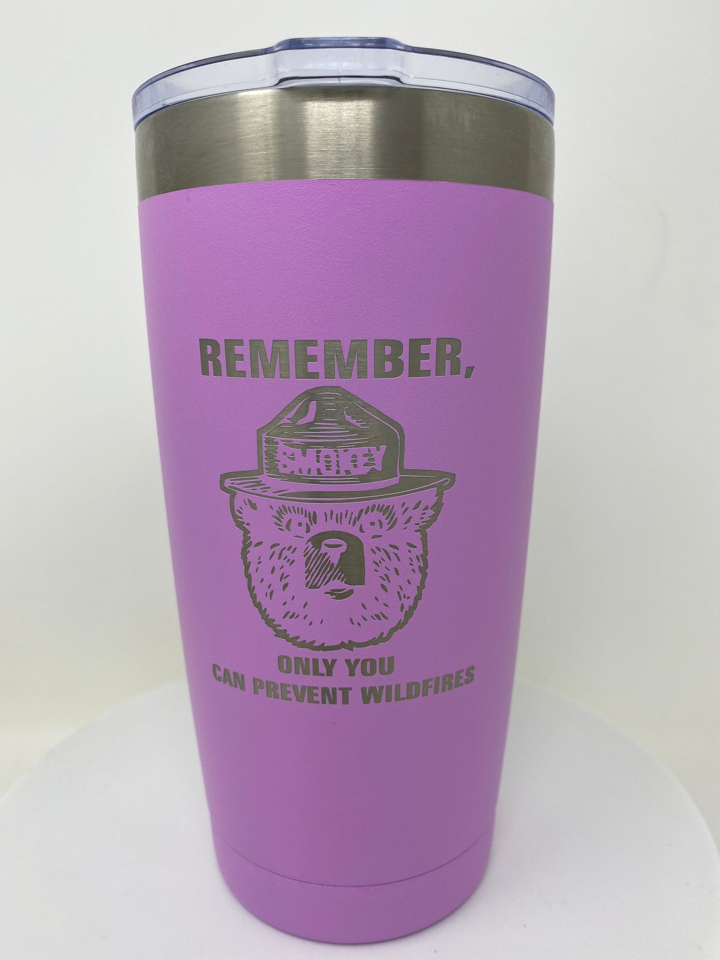 Smokey Bear™ Coffee Tumbler – 20 oz. Stainless Steel