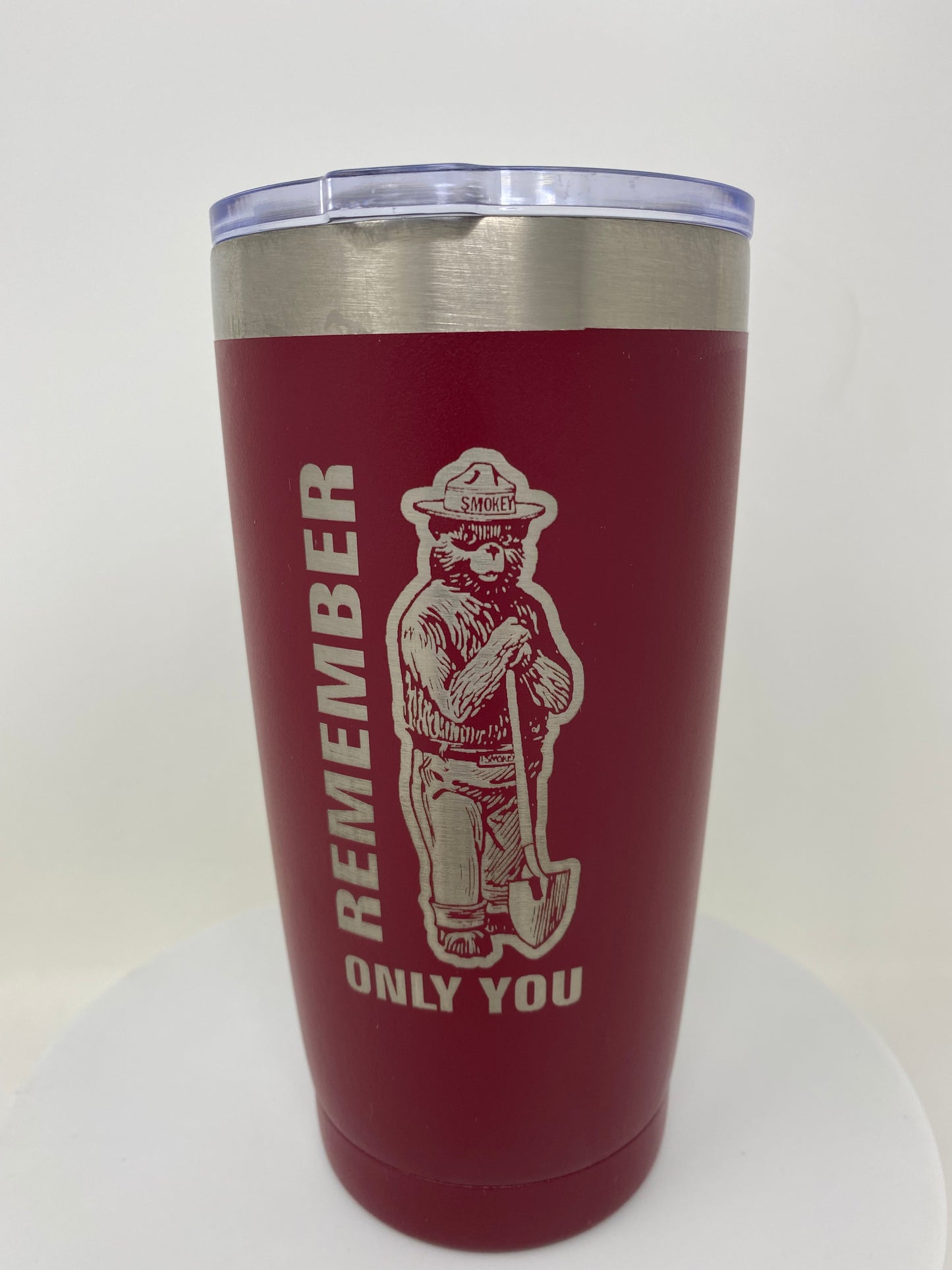 Smokey Bear™ Coffee Tumbler – 20 oz. Stainless Steel