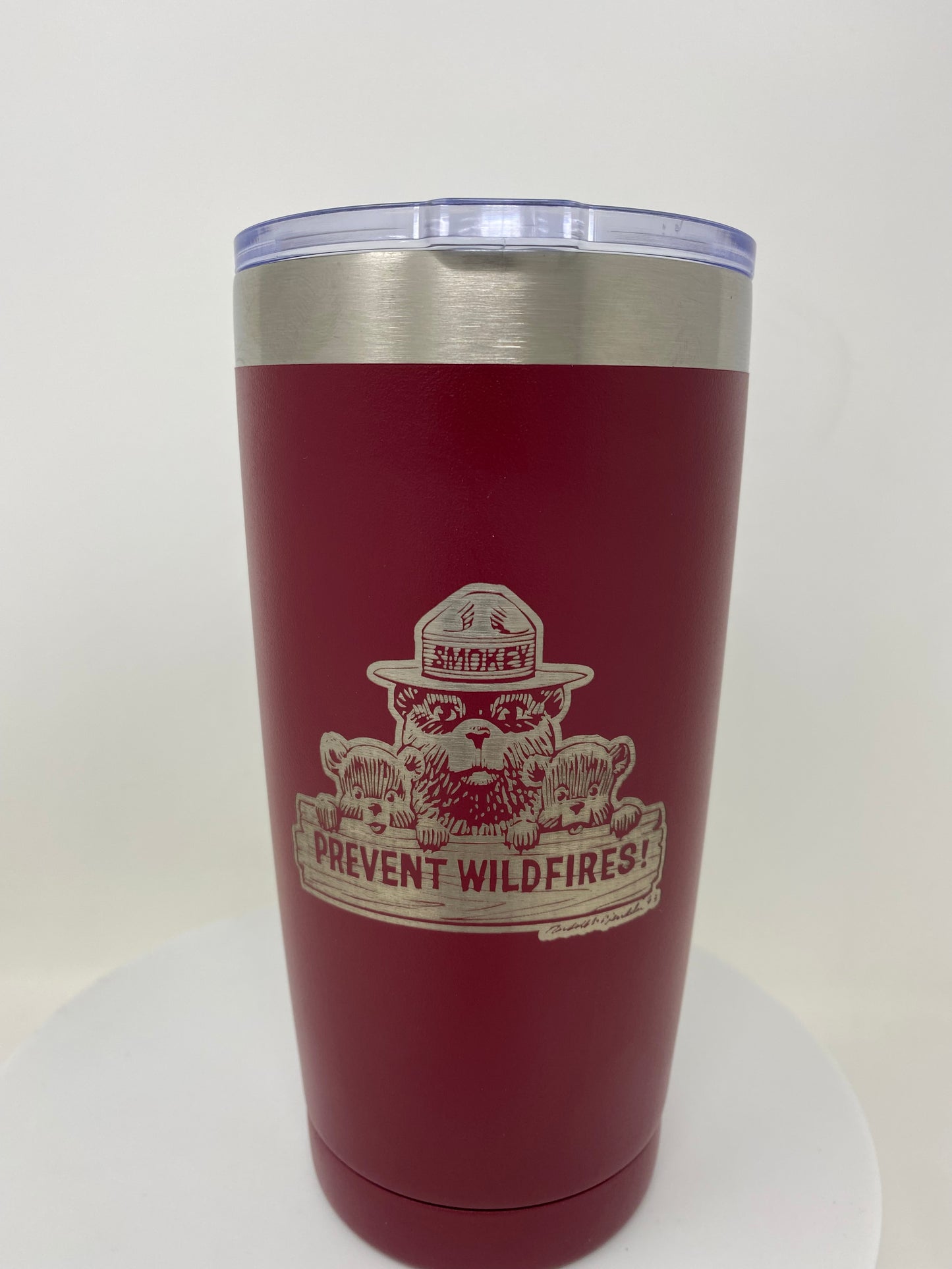 Smokey Bear™ Coffee Tumbler – 20 oz. Stainless Steel
