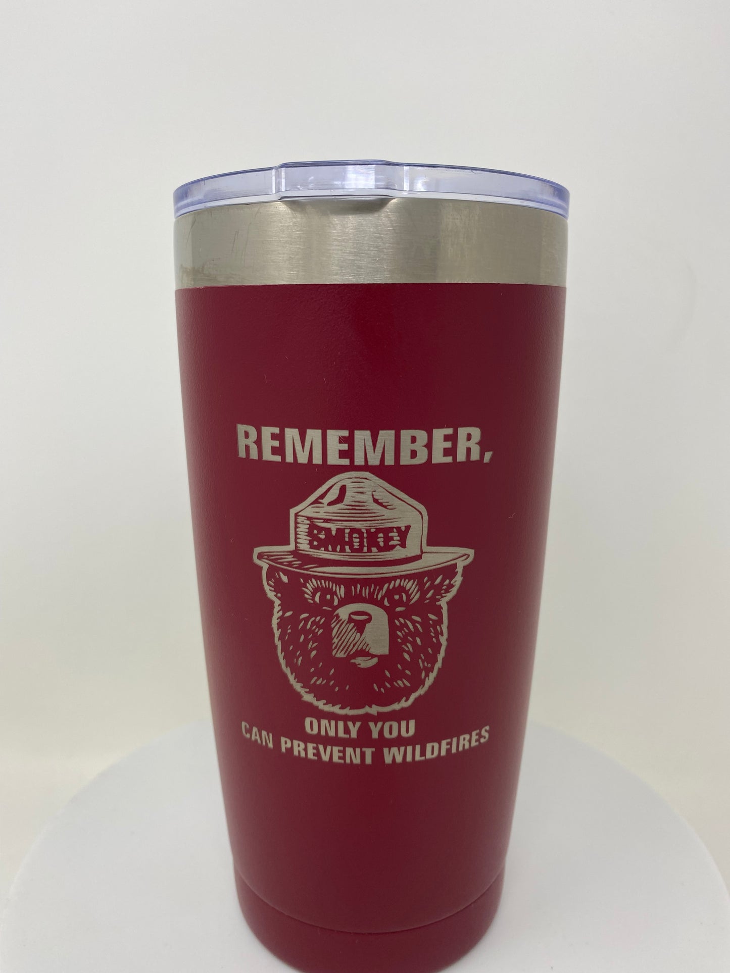 Smokey Bear™ Coffee Tumbler – 20 oz. Stainless Steel