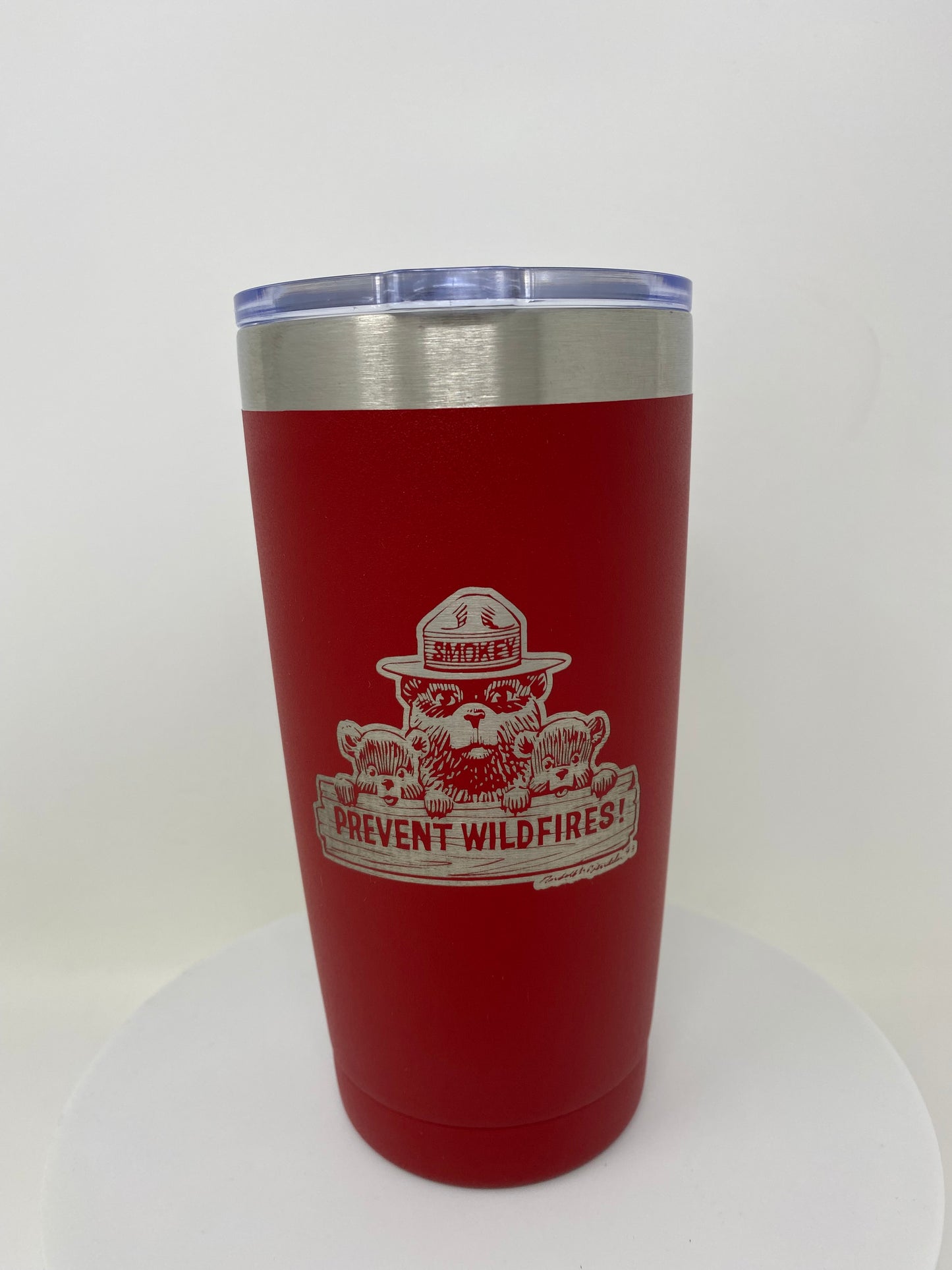 Smokey Bear™ Coffee Tumbler – 20 oz. Stainless Steel