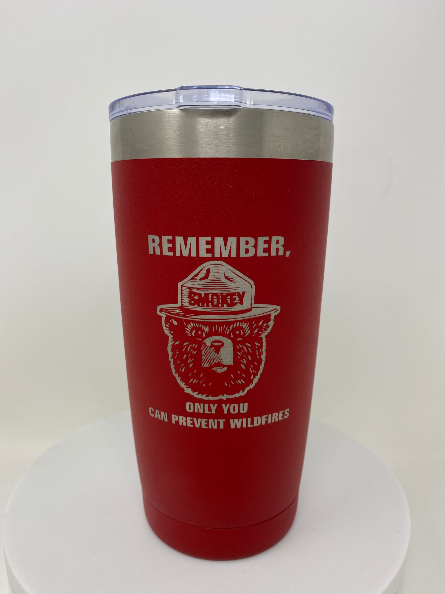 Smokey Bear™ Coffee Tumbler – 20 oz. Stainless Steel