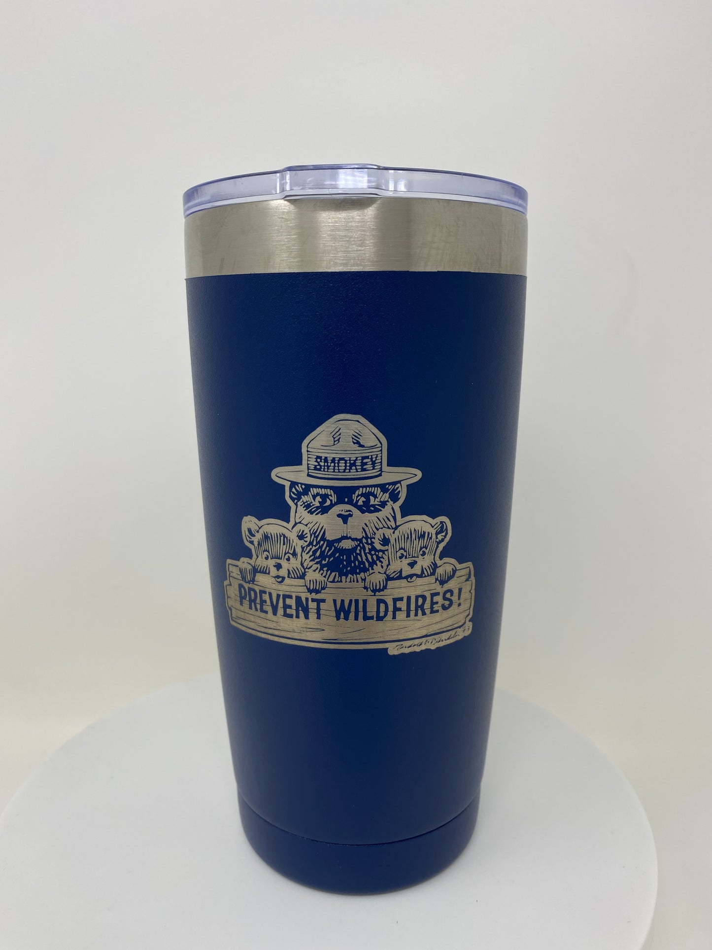 Smokey Bear™ Coffee Tumbler – 20 oz. Stainless Steel