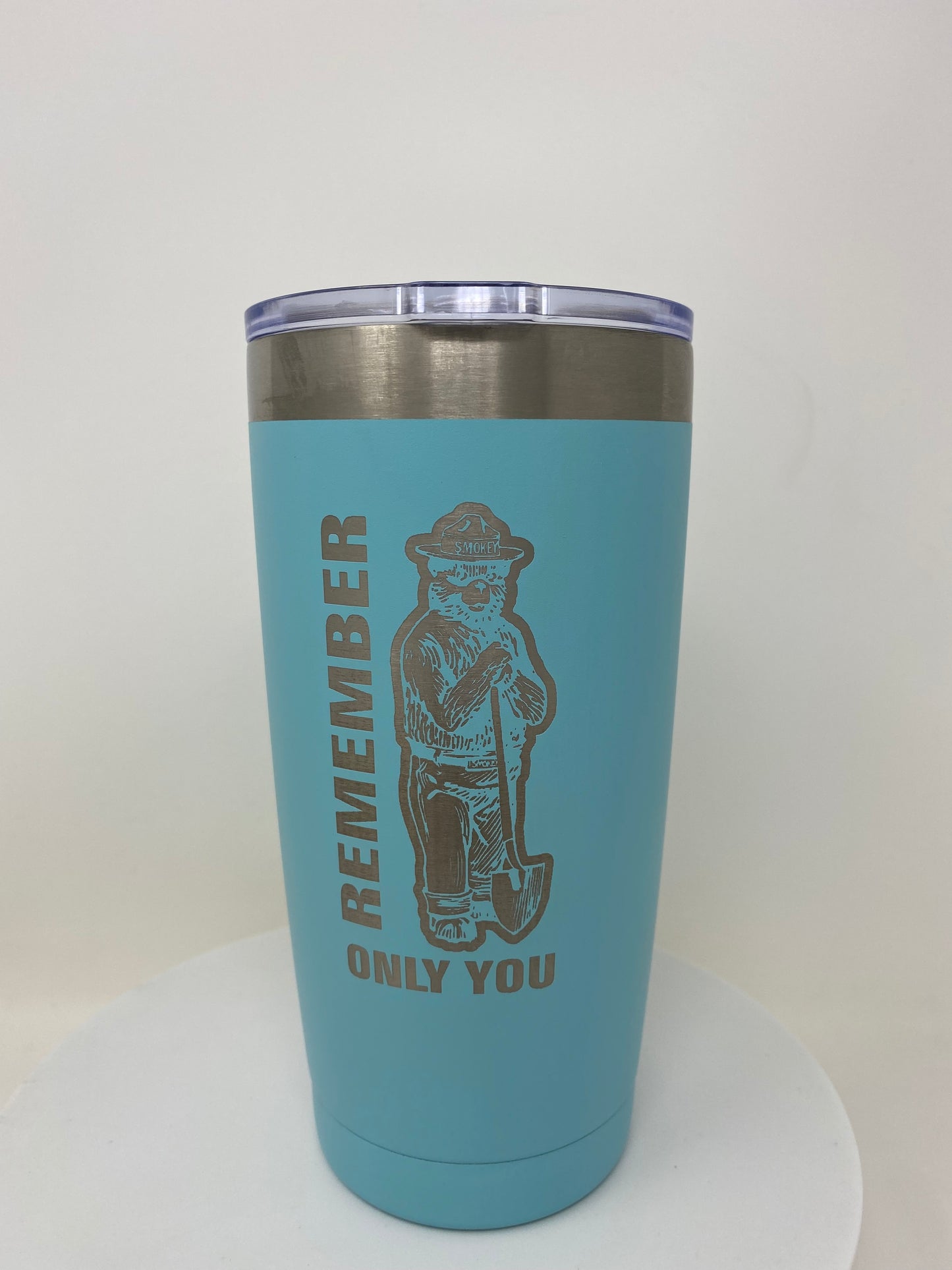 Smokey Bear™ Coffee Tumbler – 20 oz. Stainless Steel