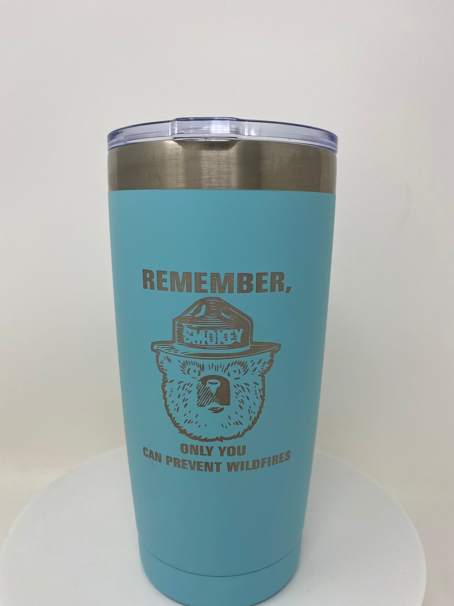 Smokey Bear™ Coffee Tumbler – 20 oz. Stainless Steel