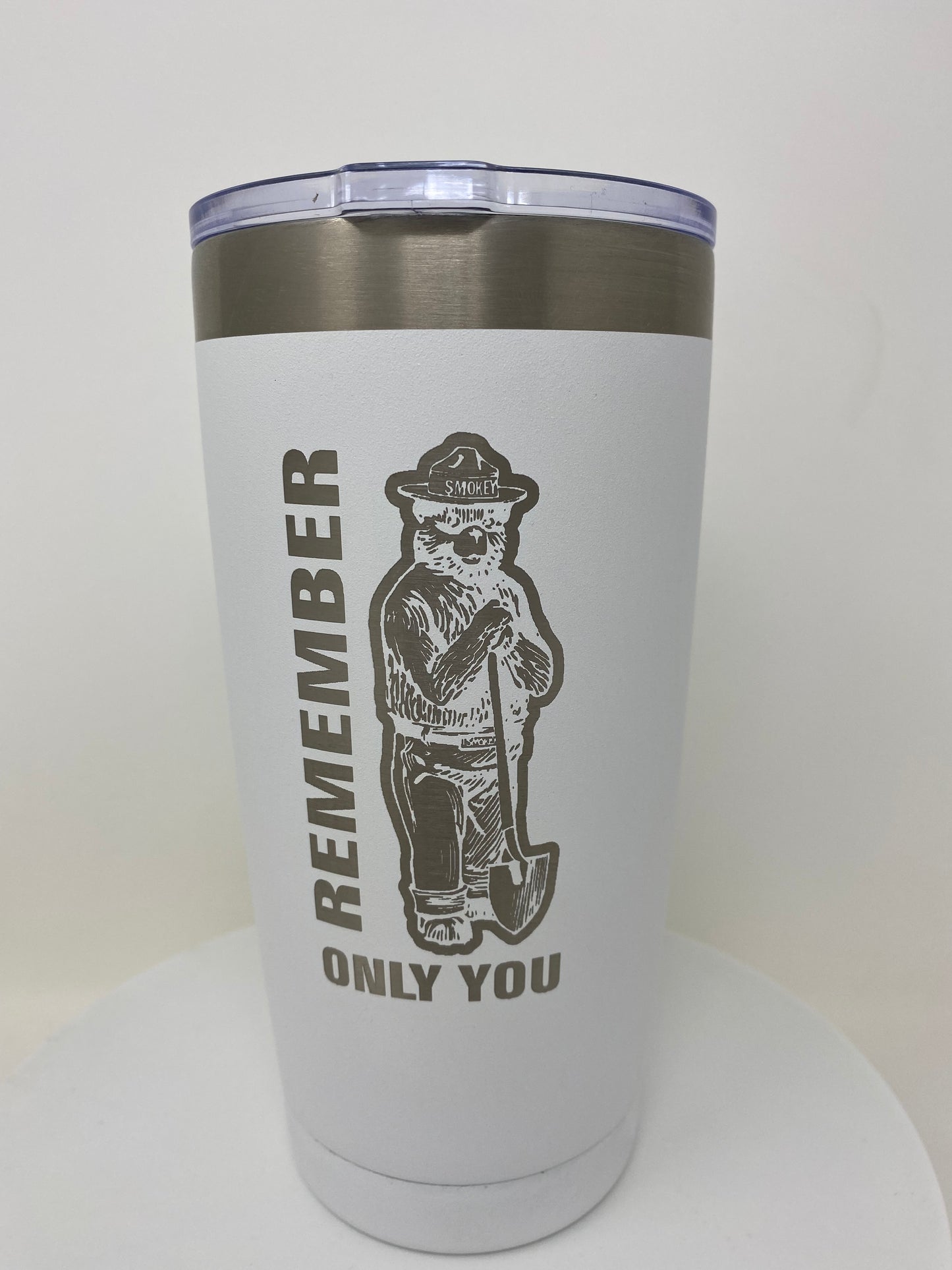 Smokey Bear™ Coffee Tumbler – 20 oz. Stainless Steel