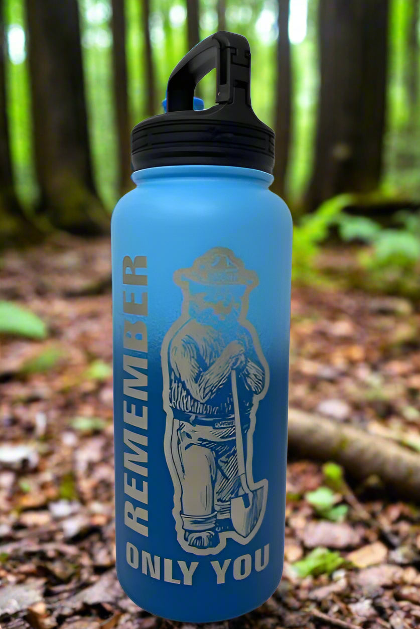 Smokey Bear Water Bottle – 32 oz. Stainless Steel