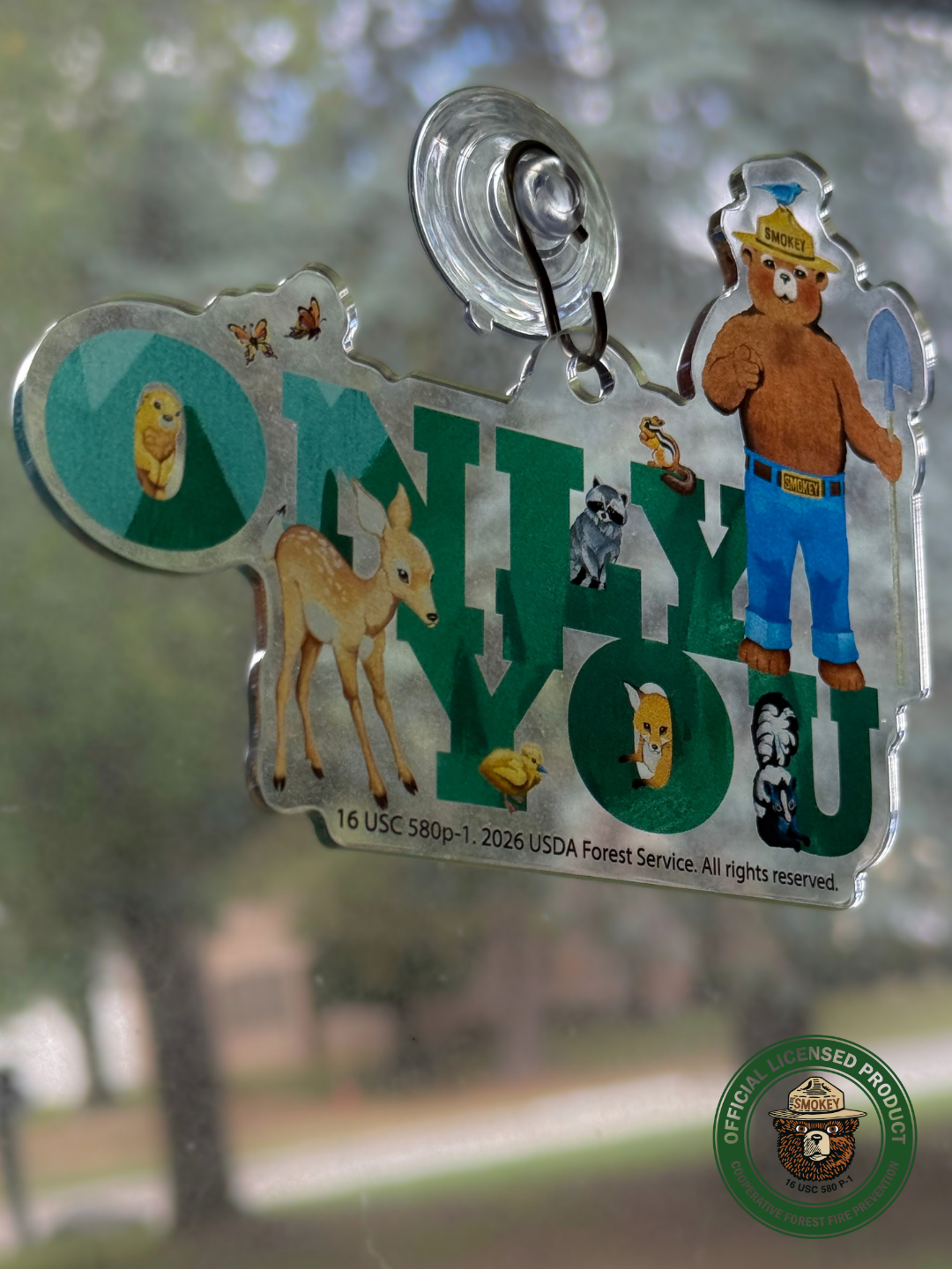 Smokey Bear Suncatchers
