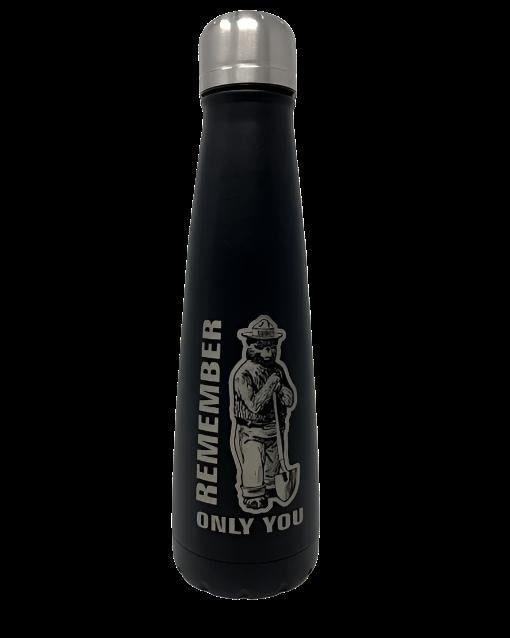 Smokey Bear Water Bottle – 16 oz. Stainless Steel