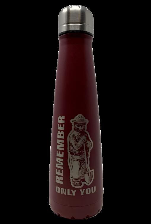 Smokey Bear Water Bottle – 16 oz. Stainless Steel