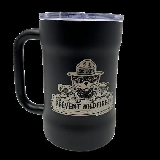 Smokey Bear Travel Mug – 18 oz. Stainless Steel