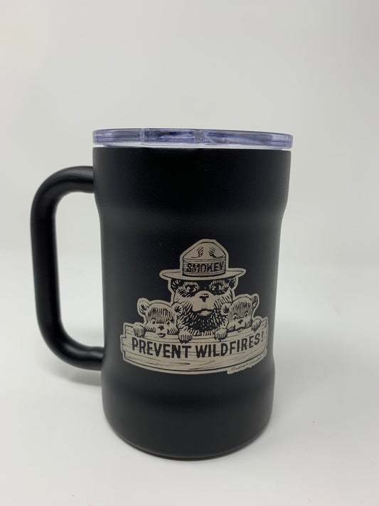 Smokey Bear™ Camp Cup – 18 oz. Stainless Steel
