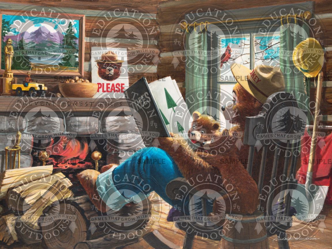 Smokey Bear™ USA Made Wood Puzzle