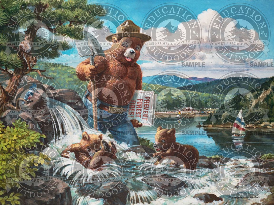 Smokey Bear™ USA Made Wood Puzzle