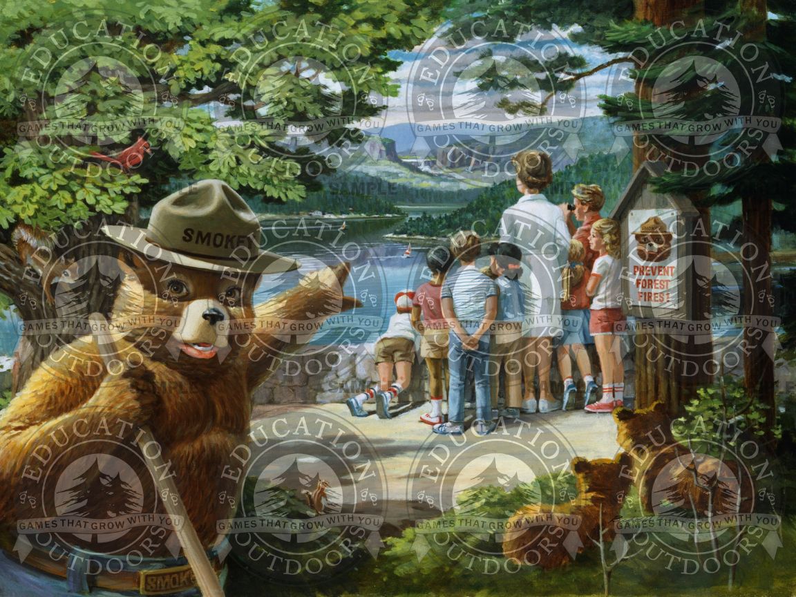 Smokey Bear™ USA Made Wood Puzzle