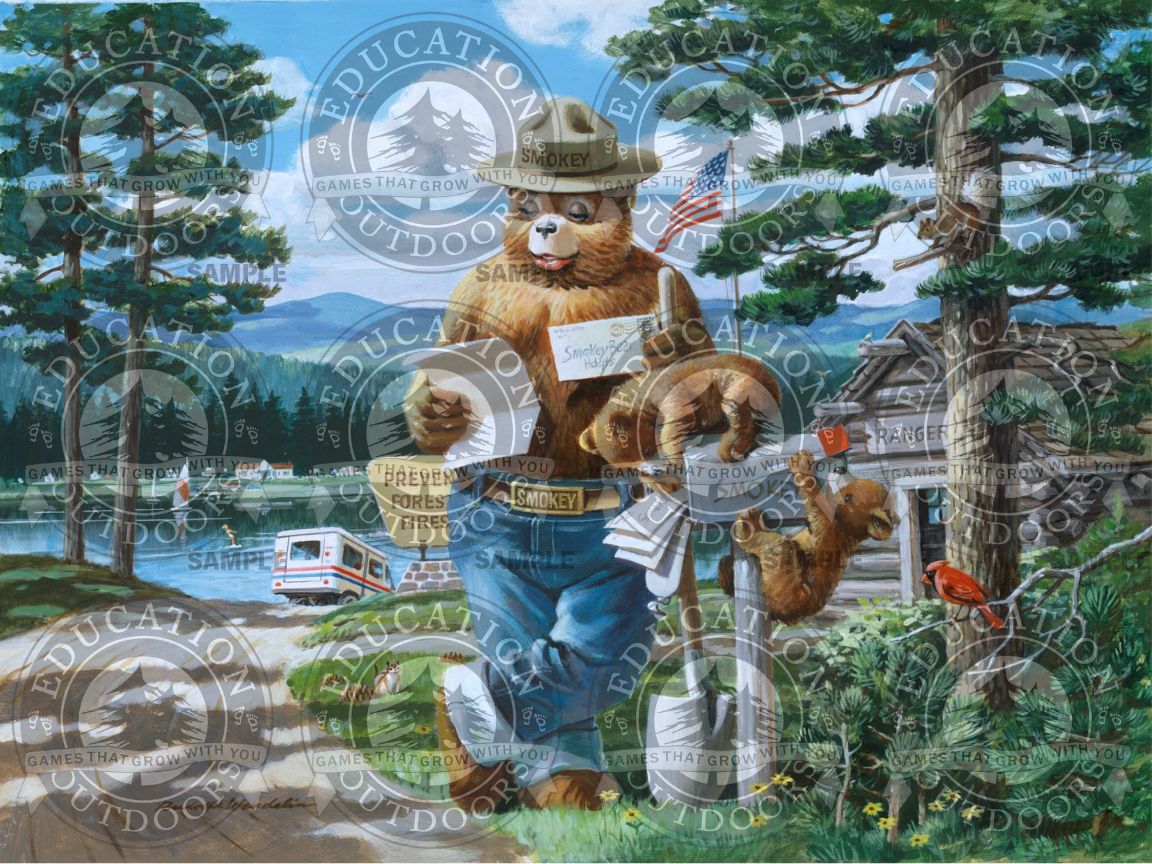 Smokey Bear™ USA Made Wood Puzzle