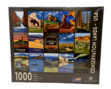 National Conservation Lands Poster Puzzle (1000 pc.) – Pierce Archive