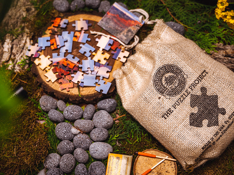 Custom USA made Wooden Puzzle
