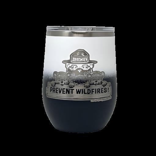 Smokey Bear Travel Wine Cup – 12 oz. Stainless Steel