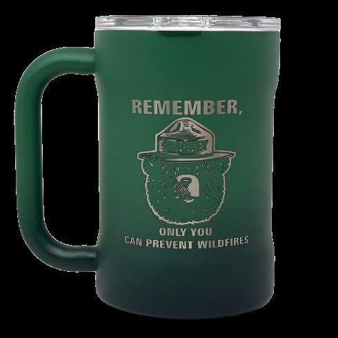 Smokey Bear Travel Mug – 18 oz. Stainless Steel