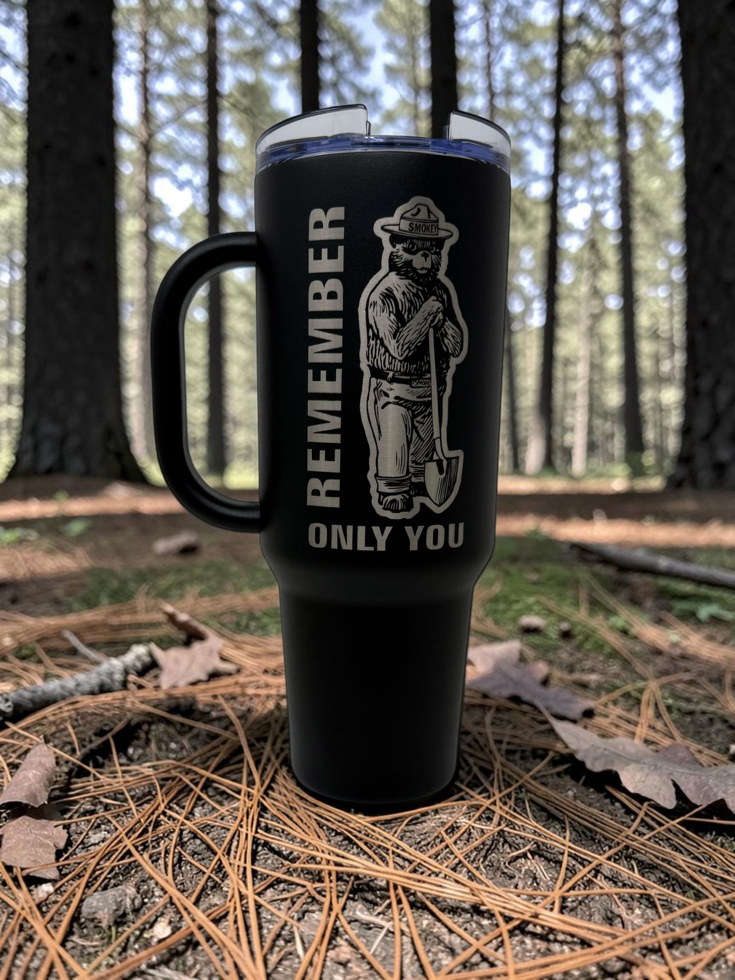 Smokey Bear 40oz Traveler Tumbler