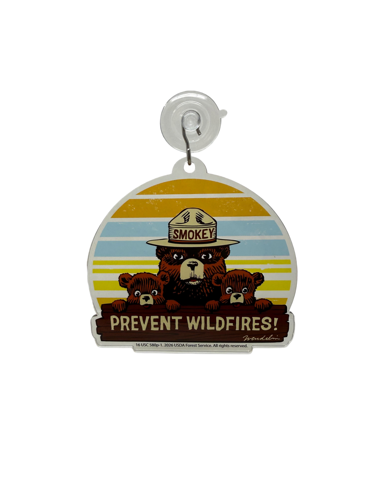 Smokey Bear Suncatchers