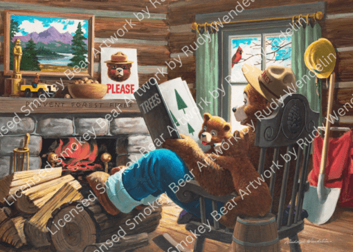 Smokey Bear Wooden Puzzles (25, 50, 120 pc.)