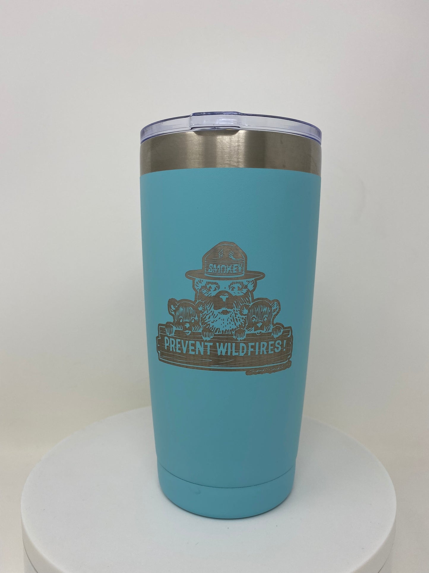 Smokey Bear™ Coffee Tumbler – 20 oz. Stainless Steel