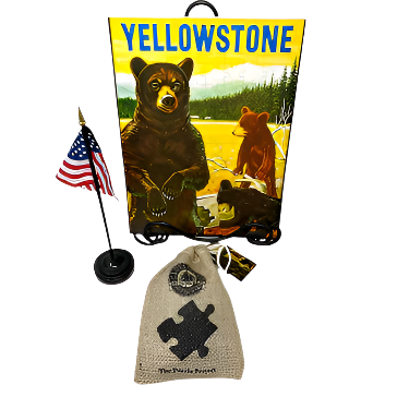 Yellowstone Bears Puzzle 120pc Wooden – Pierce Archive