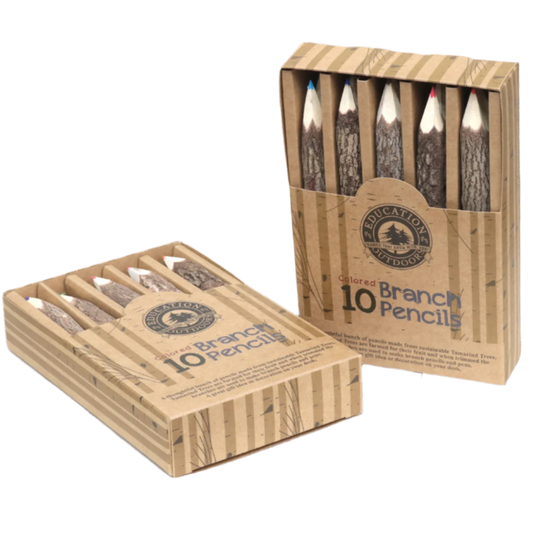 Natural Wood Stick Pencils (10pc)