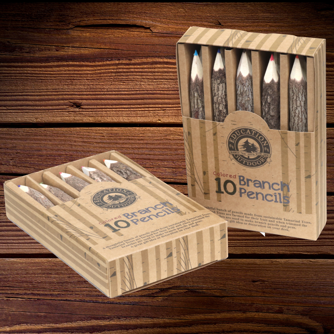 Natural Wood Stick Pencils (10pc)